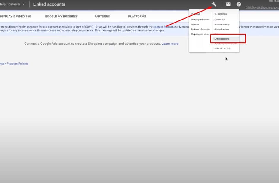 How to Link Google Merchant Center to Google AdWords